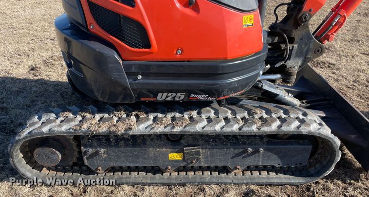 image for item DL0741 2020 Kubota U25 mini excavator
