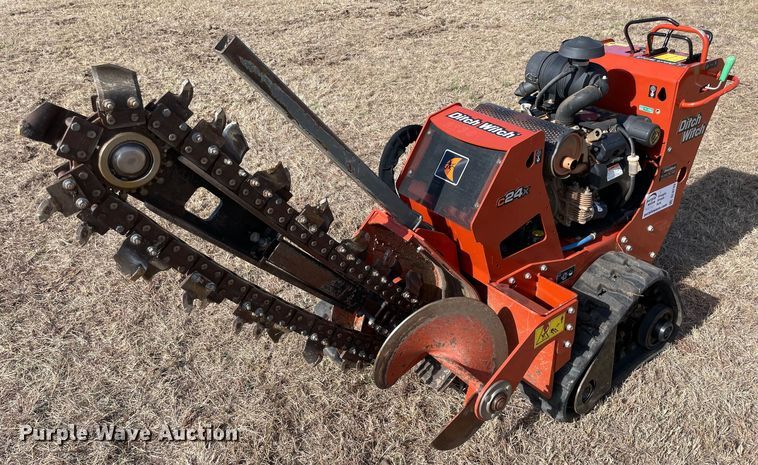 image for item DL0743 2020 Ditch Witch C24X  trencher