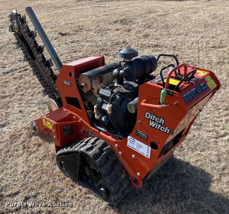 image for item DL0743 2020 Ditch Witch C24X  trencher