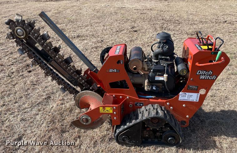 image for item DL0743 2020 Ditch Witch C24X  trencher