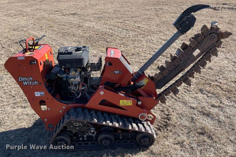 image for item DL0744 2019 Ditch Witch C16X  trencher