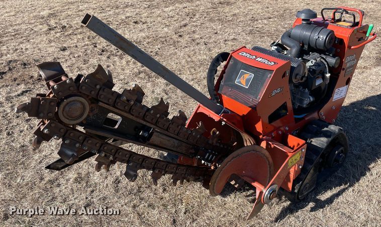 image for item DL0745 2021 Ditch Witch C24X  trencher