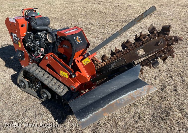 image for item DL0745 2021 Ditch Witch C24X  trencher