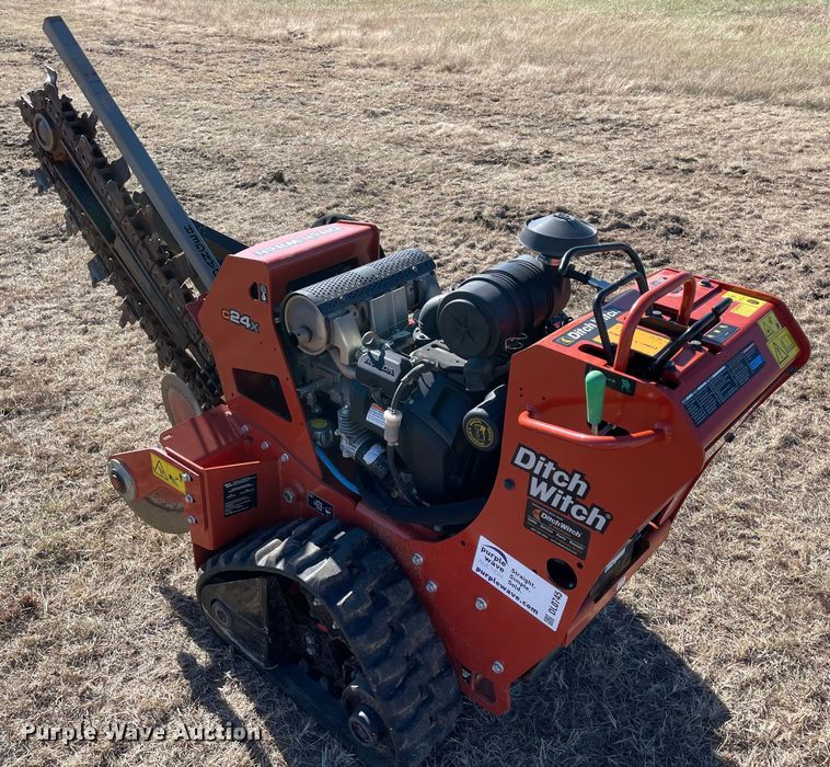 image for item DL0745 2021 Ditch Witch C24X  trencher