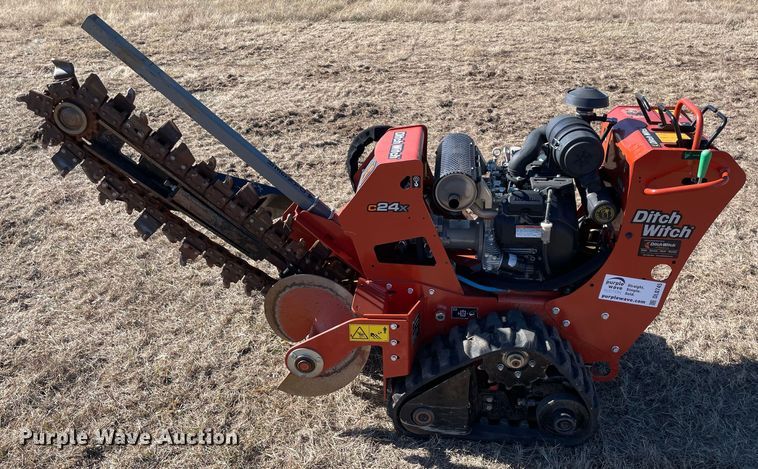 image for item DL0745 2021 Ditch Witch C24X  trencher