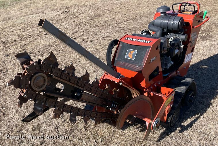 image for item DL0745 2021 Ditch Witch C24X  trencher