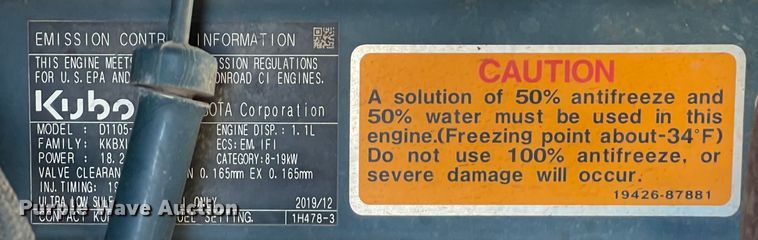 image for item DL0746 2020 Ditch Witch SK800  compact utility loader