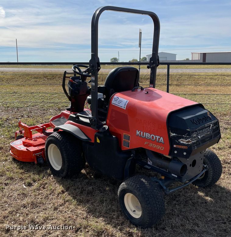 image for item DN7498 2017 Kubota F3990  lawn mower