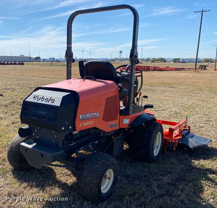 image for item DN7501 2017 Kubota F3990  lawn mower
