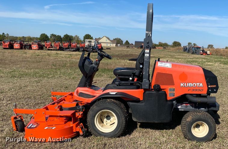 image for item DN7501 2017 Kubota F3990  lawn mower