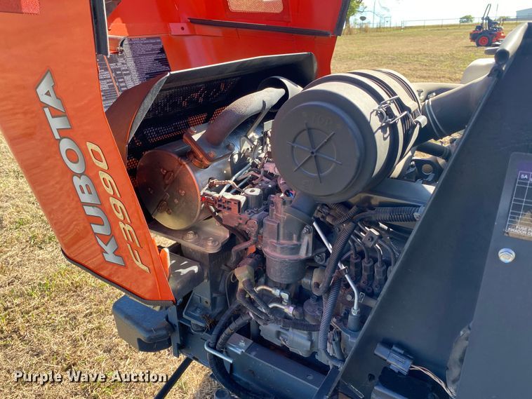 image for item DN7501 2017 Kubota F3990  lawn mower