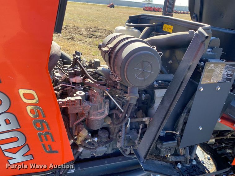 image for item DN7501 2017 Kubota F3990  lawn mower