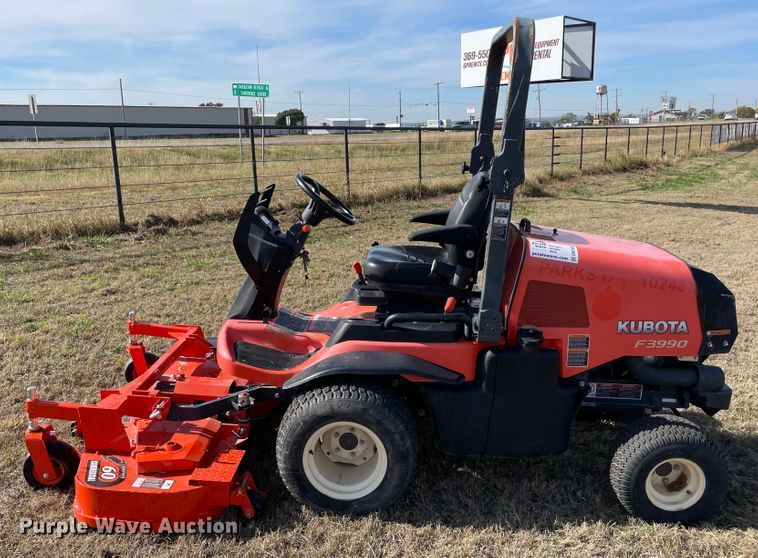 image for item DN7502 2017 Kubota F3990  lawn mower