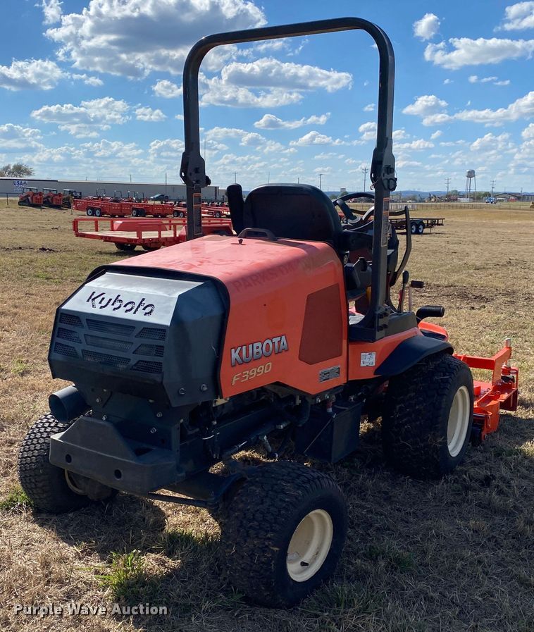image for item DN7504 2017 Kubota F3990  lawn mower