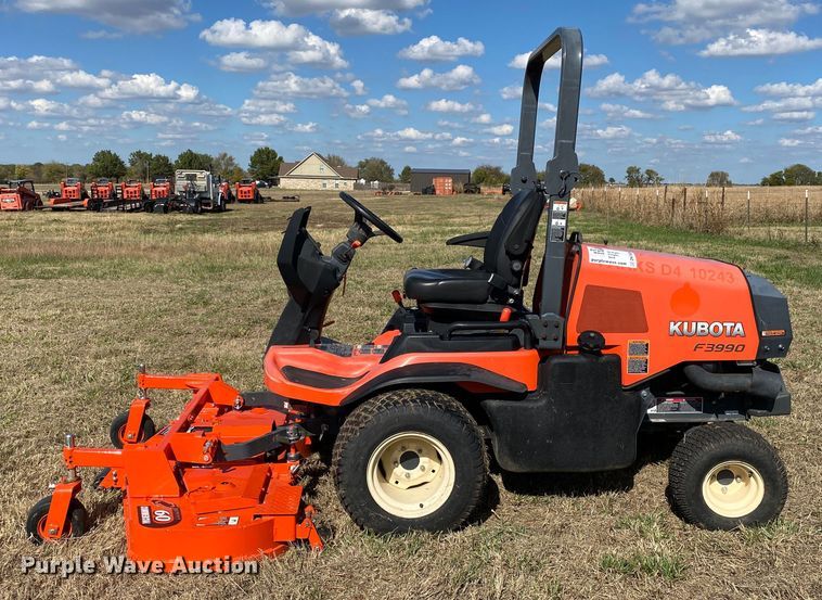 image for item DN7504 2017 Kubota F3990  lawn mower