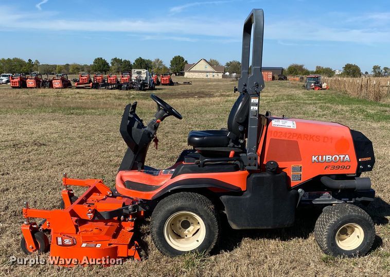 image for item DN7505 2017 Kubota F3990  lawn mower