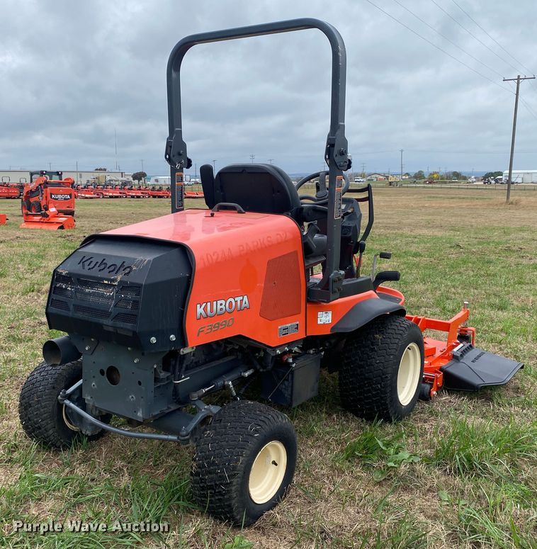 image for item DN7506 2017 Kubota F3990  lawn mower