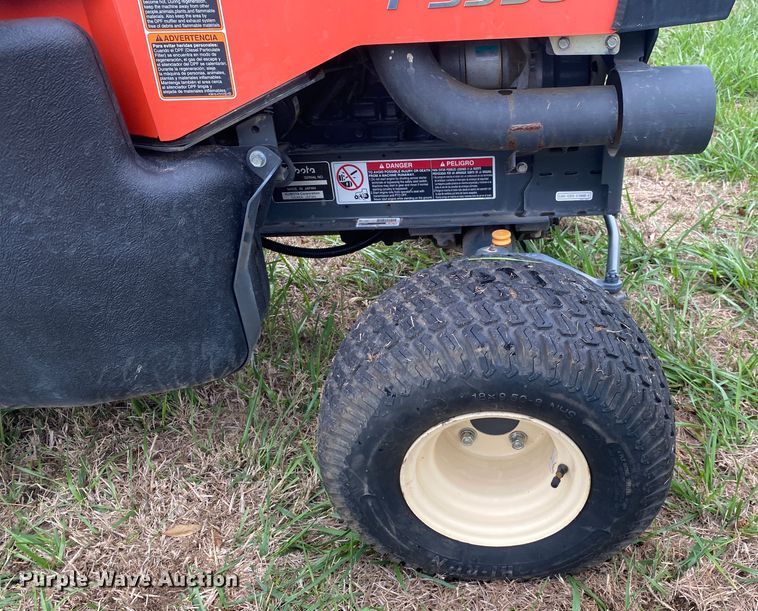 image for item DN7506 2017 Kubota F3990  lawn mower