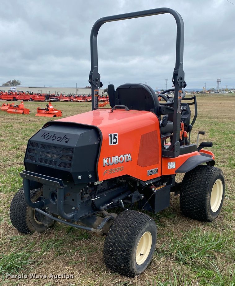 image for item DN7507 2017 Kubota F3990  lawn mower