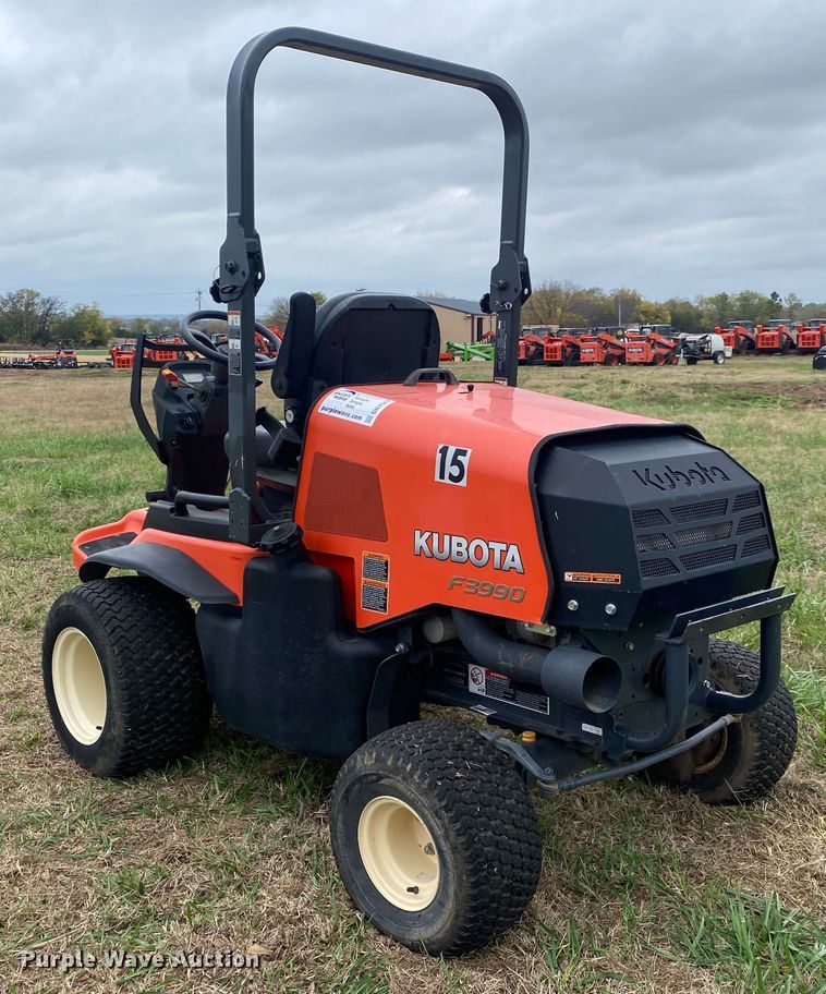 image for item DN7507 2017 Kubota F3990  lawn mower