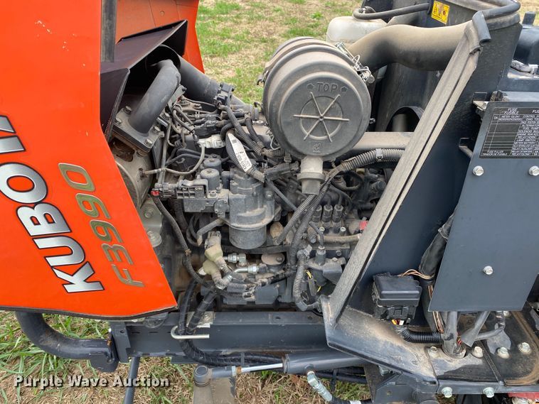 image for item DN7507 2017 Kubota F3990  lawn mower