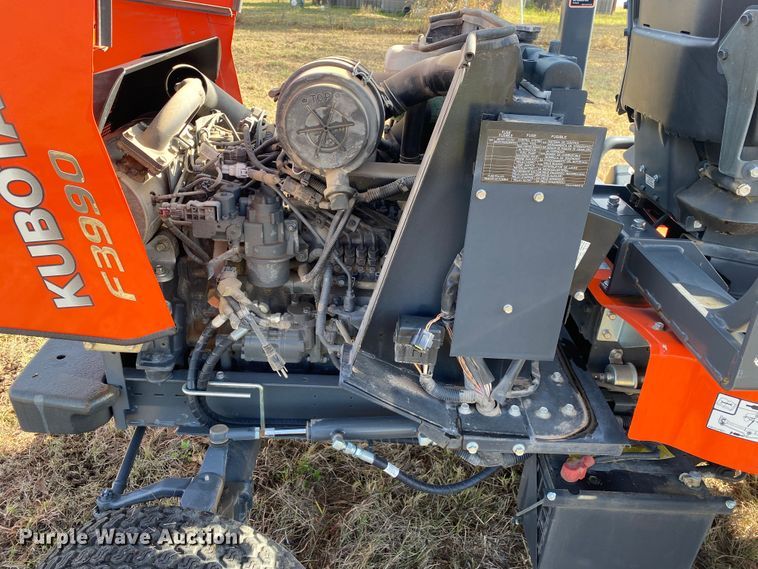 image for item DN7508 2018 Kubota F3990  lawn mower