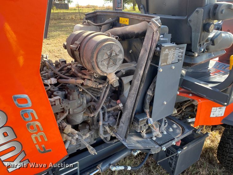 image for item DN7508 2018 Kubota F3990  lawn mower
