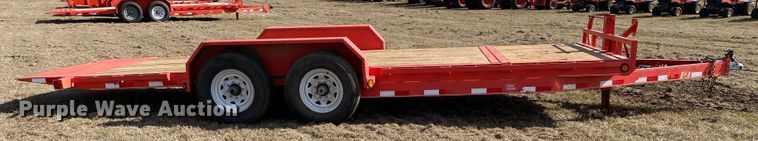 image for item DN7526 2020 PJ T6202  tilt deck utility trailer