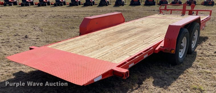 image for item DN7526 2020 PJ T6202  tilt deck utility trailer