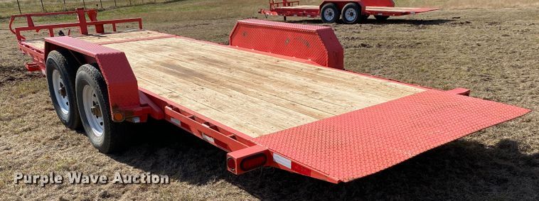 image for item DN7526 2020 PJ T6202  tilt deck utility trailer