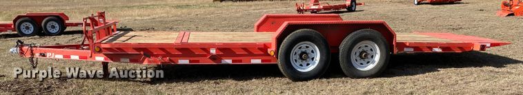 image for item DN7526 2020 PJ T6202  tilt deck utility trailer
