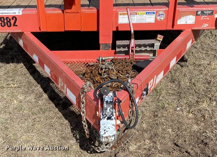 image for item DN7526 2020 PJ T6202  tilt deck utility trailer