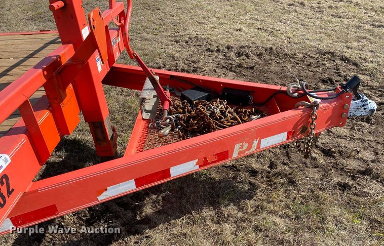 image for item DN7526 2020 PJ T6202  tilt deck utility trailer