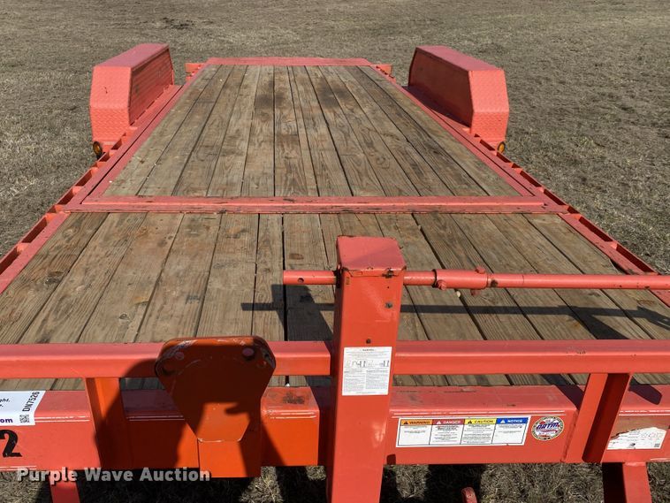 image for item DN7526 2020 PJ T6202  tilt deck utility trailer