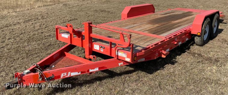 image for item DN7527 2019 PJ 6202 tilt deck utility trailer