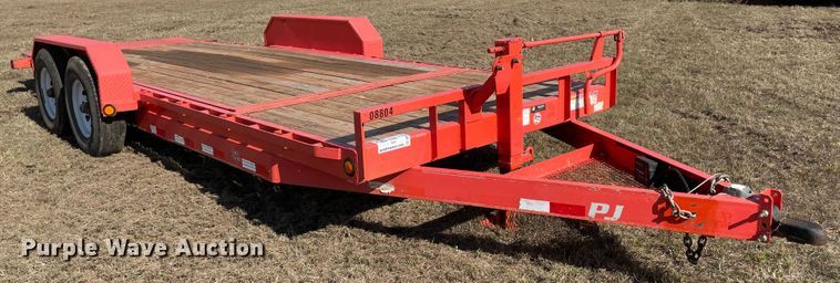image for item DN7527 2019 PJ 6202 tilt deck utility trailer