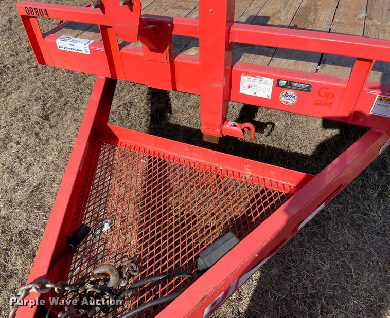 image for item DN7527 2019 PJ 6202 tilt deck utility trailer