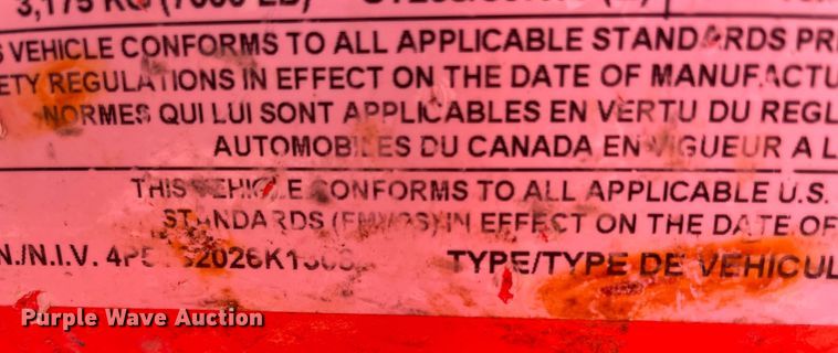 image for item DN7527 2019 PJ 6202 tilt deck utility trailer