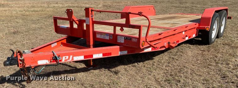 image for item DN7528 2020 PJ T6202 tilt deck utility trailer
