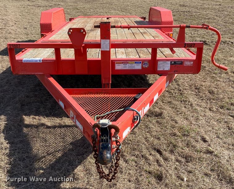 image for item DN7528 2020 PJ T6202 tilt deck utility trailer