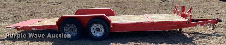 image for item DN7528 2020 PJ T6202 tilt deck utility trailer