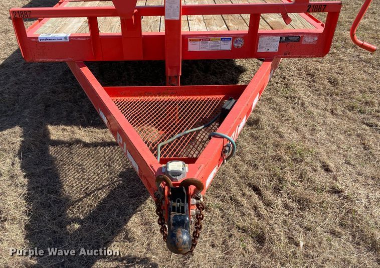 image for item DN7528 2020 PJ T6202 tilt deck utility trailer