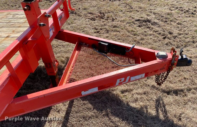 image for item DN7528 2020 PJ T6202 tilt deck utility trailer