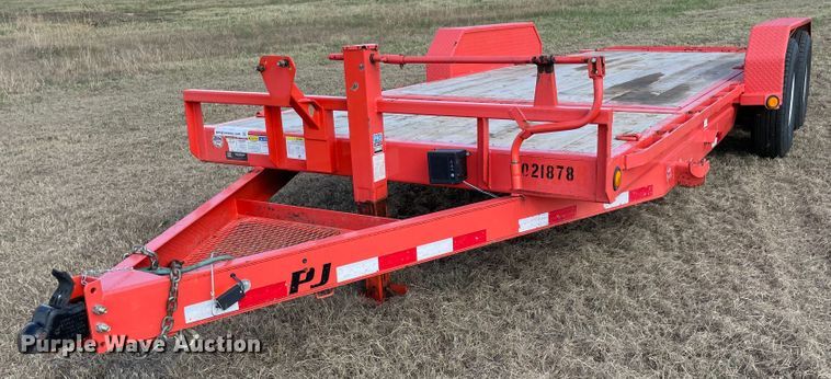 image for item DN7529 2020 PJ T6202 tilt deck utility trailer