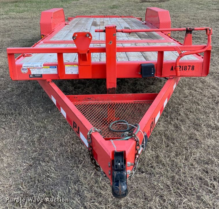 image for item DN7529 2020 PJ T6202 tilt deck utility trailer