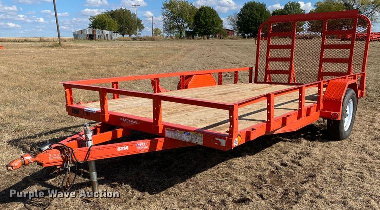 image for item DN7531 2019 PJ U8141  utility trailer