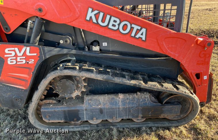 image for item DN7532 2020 Kubota SVL65-2  tracked skid steer loader