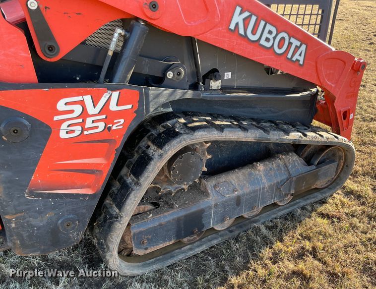 image for item DN7532 2020 Kubota SVL65-2  tracked skid steer loader