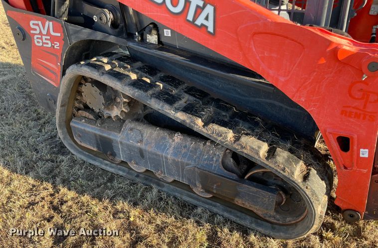 image for item DN7532 2020 Kubota SVL65-2  tracked skid steer loader
