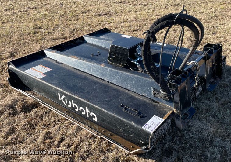 2021 Kubota APSC4072 skid steer rotary mower in Davis, OK Item